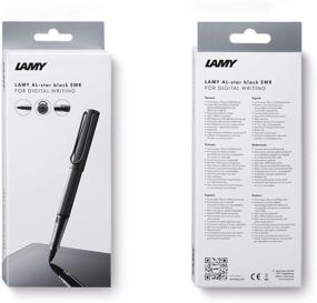 img 3 attached to 🖊️ LAMY AL-Star Black EMR Stylus Digital Writing Instrument - Aluminum, Matt Black Anodized Pen for Tablets, Smartphones, and Notebooks