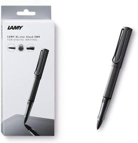 img 2 attached to 🖊️ LAMY AL-Star Black EMR Stylus Digital Writing Instrument - Aluminum, Matt Black Anodized Pen for Tablets, Smartphones, and Notebooks