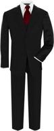 classy boys' formal dresswear suit set for special occasions logo