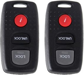 img 4 attached to 🔑 ECCPP 2x Замена брелока Mazda 3 & Mazda 6 Keyless Entry Remote Key Fob HRH210534