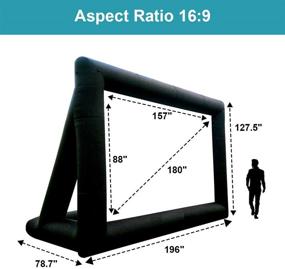 img 2 attached to Inflatable Projector Iincludes Inflation Projection