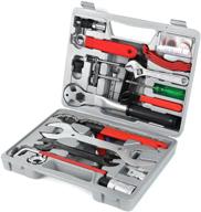 🔧 cyclingdeal bike bicycle repair tool kit: top-quality tools for mountain and road bike maintenance in a handy storage case logo