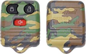 img 2 attached to 🔑 Dorman 13625GNC Keyless Entry Transmitter Cover in Green Woodland Camouflage - Suitable for Specific Models