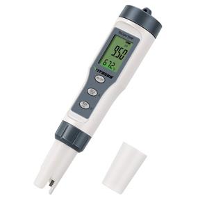 img 4 attached to VIVOSUN 3-in-1 Digital pH Meter: High Accuracy, ATC, 0-14.0 pH Range