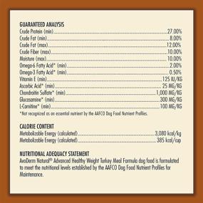 img 1 attached to 🐶 Avoderm Natural Weight Control Dry Dog Food by Breeders Choice Pet Foods, LLC