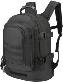 img 4 attached to 🎒 Expandable Tactical Backpack: Ultimate Gear for Military Trekking