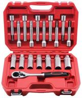 🔧 utmall steering hub suspension shock absorber strut nut removal tool socket kit - 18pcs logo