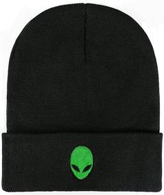 img 3 attached to ❄️ Unisex Winter Beanie Hat - Stylish Slouchy Knit Cap for Men and Women - Cuffed Skull Plain Knit Hat