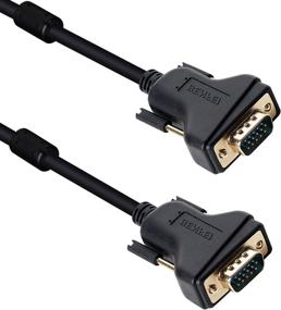 img 4 attached to 🔌 Benfei Ferrites Feet VGA Cable: Unleashing Crisp Video and Crystal Clear Audio