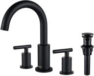 🚿 efficient pop up handle widespread bathroom faucet logo