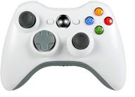 🎮 white wireless controller for xbox 360 - etpark joystick game controller for microsoft xbox & slim 360 pc windows 7, 8, 10 логотип