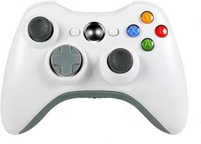 img 4 attached to 🎮 White Wireless Controller for Xbox 360 - Etpark Joystick Game Controller for Microsoft Xbox & Slim 360 PC Windows 7, 8, 10