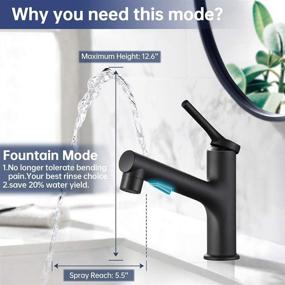 img 3 attached to 🚿 LAVISH Bathroom Spray Showerhead - 360° Rotating Lavatory Enhancement