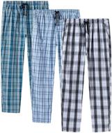 mofiz bottoms classic nightwear: lightweight men's sleep & lounge clothing logo