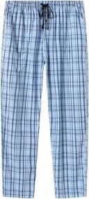 img 2 attached to MoFiz Bottoms Classic Nightwear: Lightweight Men's Sleep & Lounge Clothing