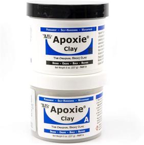 img 4 attached to 🔨 Aves Apoxie Air Dry Modeling Clay: Professional-Grade Waterproof Clay for Sculpting with No Cracks - Self Hardening, White (1 Lb)