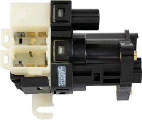 img 2 attached to 🔑 APDTY 035812 Ignition Starter Switch + Outer Trim Bezel | Fits Behind Lock Cylinder | Replaces GM 22670487 or ACDelco D1432D