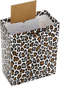 img 1 attached to 🎁 Stylish Hallmark 13" Large Animal Print Gift Bags (3-Pack) for Christmas, Holidays, Birthdays & More