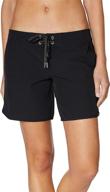 👙 nautica women's clothing: stylish boardshort with adjustable waistband for swimsuits & cover ups - a perfect fit! logo