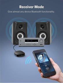 img 2 attached to 🎧 Анкер Soundsync A3341 - Bluetooth 5 Трансмиттер и приемник для телевизора и домашнего стерео: без задержек HD звук, 2 в 1 с несколькими вариантами подключения