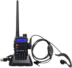 img 1 attached to 📻 Retevis RT-5R Dual Band Two Way Radios: Long Range, High Power 128CH 2 Way Radio with Flashlight - 6 Pack