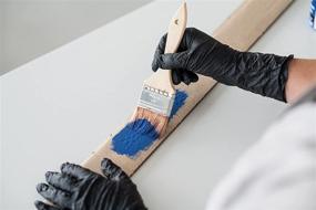 img 1 attached to 🧤 Framar Powder Free Nitrile Gloves - 12 Inch Black Disposable Gloves Latex Free, Non Latex Gloves, Hair Dye Gloves, Tattoo Gloves, Mechanics Gloves, Small Nitrile Gloves, Small Disposable Gloves