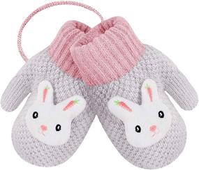 img 3 attached to 🧤 Winter Mittens for Toddlers: Assorted Designs for Girls' Accessories and Cold Weather