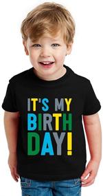 img 2 attached to 🎂 Adorable Tstars Birthday Outfit: Boys' Clothing and Tops, Tees & Shirts for Toddlers