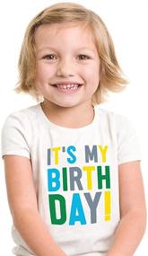 img 1 attached to 🎂 Adorable Tstars Birthday Outfit: Boys' Clothing and Tops, Tees & Shirts for Toddlers