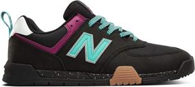 img 1 attached to New Balance 574V1 Coast Skate Men's Shoes for Fashion Sneakers