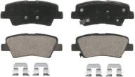 🔝 wagner quickstop zd1445 ceramic disc brake pad set: top-notch performance for unrivaled braking efficiency logo