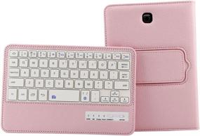 img 4 attached to 🔌 Magnetically Detachable Tablet Accessories by Lrufodya - Separable Keyboard