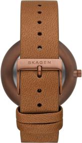 img 2 attached to 🌿 Инновационные Skagen Naturals: Экологически чистые женские часы из нержавеющей стали на основе био-полиуретана