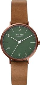img 4 attached to 🌿 Innovative Skagen Naturals: Eco-Friendly Stainless Bio Based Polyurethane Women's Watches