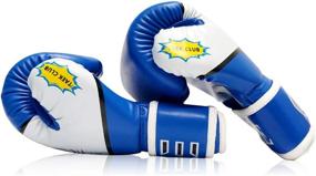 img 3 attached to 🥊 CKE Kids Boxing Gloves: Training Gloves for Youth Punching Bag Kickboxing Muay Thai - Boys Girls Junior Toddlers Age 5-12 Years