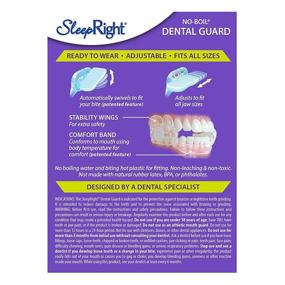 img 2 attached to 😴 SleepRight Dura-Comfort Dental Guard: Stop Teeth Grinding with this Effective Mouth Guard