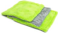 amphibian car drying towel green car care logo