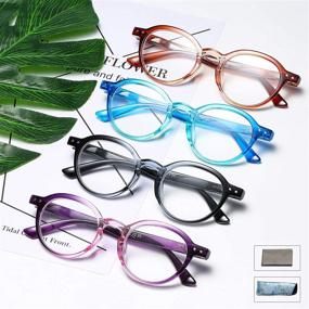 img 3 attached to 👓 Bevi Ladies Stylish Reading Glasses: Round Reader with Spring Hinges - Great Value Glasses for Fashionable Women - 2975 (1.50)