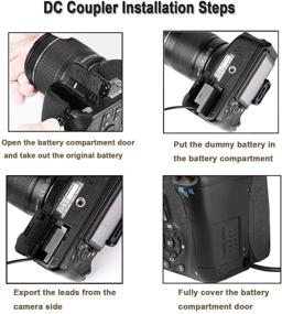img 1 attached to TKDY ACK-E10 AC адаптер питания DR-E10 разъем для постоянного тока LP E10 Имитация батареи Комплект для цифровых камер Canon EOS Rebel T7 T6 T5 T3, Kiss X50 X70 X80 X90, EOS 1100D 1200D 1300D 1500D 2000D - Улучшенный SEO!