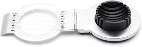 img 3 attached to 🥚 Jean-Patrique Stainless Steel Boiled Egg Slicer: Effortless Egg Preparation for Salads and Sandwiches with Wire Cutter