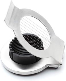 img 4 attached to 🥚 Jean-Patrique Stainless Steel Boiled Egg Slicer: Effortless Egg Preparation for Salads and Sandwiches with Wire Cutter