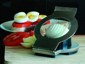 img 2 attached to 🥚 Jean-Patrique Stainless Steel Boiled Egg Slicer: Effortless Egg Preparation for Salads and Sandwiches with Wire Cutter