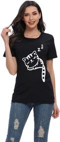 img 2 attached to 👚 Novelty Graphic Shirts for Girls and Women - Girls' Clothing