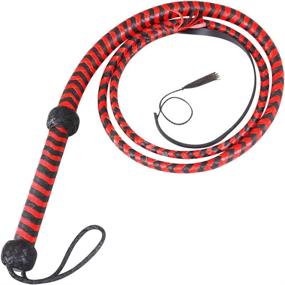 img 4 attached to Plait Genuine Leather Heavy Bullwhip Sports & Fitness