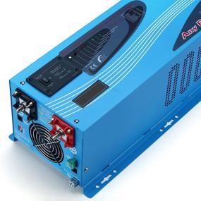 img 1 attached to 🔌 SUNGOLDPOWER 3000W Peak Pure Sine Wave Power Inverter - AC Charger, LCD Display - For Solar, Wind, and Battery Power Systems