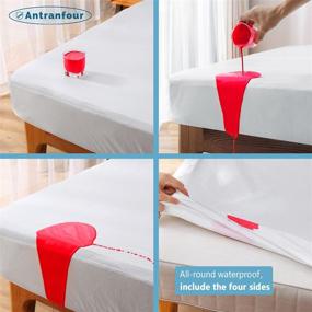 img 2 attached to Antranfour Waterproof Mattress Protector Hospitalization