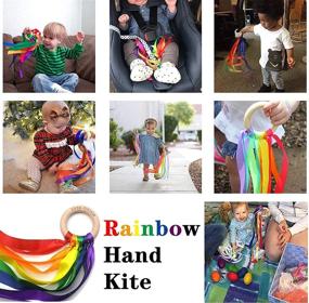 img 1 attached to 🌈 Waldorf Montessori Sensory Toddlers Rainbow
