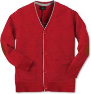 gioberti cotton knitted cardigan sweater boys' clothing : sweaters logo