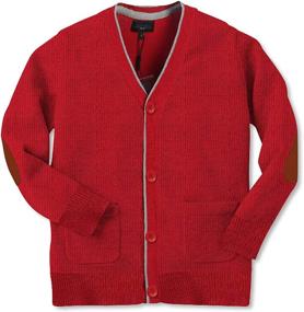 img 4 attached to Gioberti Cotton Knitted Cardigan Sweater Boys' Clothing : Sweaters
