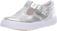 keds daphne t strap sneaker - toddler girls' flat shoes logo